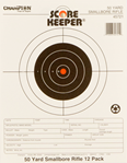 Champion Traps 9060 Champion Targets 45721 Score Keeper  Bullseye Paper 50 yds Small Bore Rifle 8.50