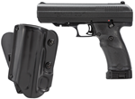 Mks Supply (hi-  Hi-Point 34510M5X Model JHP  45 ACP Caliber with 4.50" Barrel, 9+1 Capacity, Ove