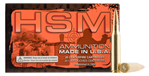 Hsm/hunting Sha 92003 HSM 338LAP3N Match  338 Lapua Mag 300 GR Hollow Point Boat Tail (HPBT) 20 Bx/ 10