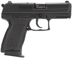 Heckler & Koch  HK 704203LEA5 P2000 V3 40 S&W 3.66" 12+1 Black Black Interchangeable Backstrap G