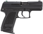 Heckler & Koch  HK 709031LEA5 USP9C Compact V1 9mm Luger 3.58" 13+1 Black Black Polymer Grip Nig