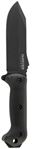 Kabar 92423 Ka-Bar BK10 Becker Crewman 5.50" Fixed Clip Point Plain 1095 Cro-Van Blade Black
