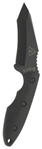 Kabar 92428 Ka-Bar 2486 TDI Hell Fire 3.56" Fixed Recurve Tanto Plain 1095 Cro-Van Blade Bla