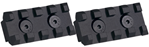 Samson Manufact 92450 Samson EVO-2-KIT Evolution Rail Kit 2" (2 Rails) 2" 6061-T6 Anodized Alum Blk