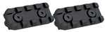 Samson Manufact 92456 Samson KM-2-KIT Evolution Keymod Rail Kit 2" (2 Rails) 6061-T6 Anodized Alum Blk