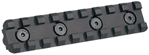 Samson Manufact 92457 Samson KM-4-KIT Evolution Keymod Rail Kit 4" (1 Rail) 6061-T6 Anodized Alum Blk