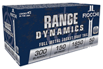 Fiocchi Ammunit 92518 Fiocchi 300BLKC Shooting Dynamics 300 AAC BO FMJBT 150GR 50 Box/10 Case