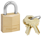 Masterlock 9290 Master Lock 120D Padlock  Open With Key Gold Brass