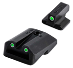 93372 Truglo TG231G1A Brite-Site Tritium For Glock 42 Green Front/Rear