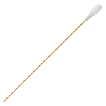 Ramrodz Inc 93700 RamRodz 40100 Barrel & Breech Cleaning Swabs 40 Cal/10mm Handgun Cotton/Bamboo 8