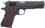 Kahr Arms  Thompson 1911BKO 1911 Matte Black Single 45 ACP 5.0" 7+1 Brown Checkered Grp Blk