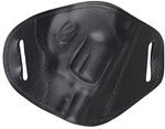 Bulldog Cases 94512 Bulldog MLBRS Molded  Black Leather for Small J-Frame Right Hand Belt Slots