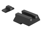 94602 Meprolight 11545 Tru-Dot NS Fixed Set HK 45C/P30/VP9 Green Tritium Front/Rear