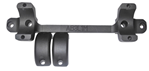 Dnz Products Ll 95322 DNZ AB3L1M Game Reaper Scope Mount/Ring Combo For Rifle Browning AB3 1" Tube Med