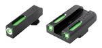 95502 Truglo TG13GL3A TFX Glock 42 Green 3 Dot Tritium/Fiber Optic Sight