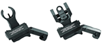 95662 Troy Ind SSIG45SHRBT00 45 Degree BattleSight Offset Set HK Front, Round Rear Bla