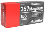 96086 Aguila 1E572823 Pistol  357 Mag 158 gr Semi-Jacketed Soft Point (SJSP) 50 Bx/ 20