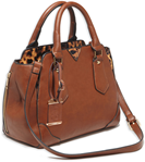 Bulldog Cases 98113 BDP-024 BULLDOG SATCHEL PURSE W/HLSTR CHSTNT