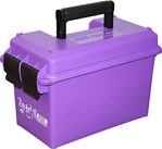 Mtm Molded Prod 98175 MTM Case-Gard AC50C-25 Ammo Can  50 Cal Rifle Purple Polypropylene