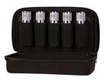 Carlsons 98405 Carlson's Choke Tubes 00400 Protective Choke Tube Case  Nylon Black 5 Chokes