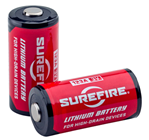 Surefire 9886 SureFire SF6BC CR123A  3 Volt Lithium 1500 mAh 6 Per Pkg