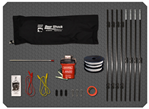 Udap 98876 UDAP BEF Bear Shock Electric Fence 6" x 20" 3.7 lbs 110 ft Black