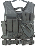 Ncstar / Vism 99303 NcStar CTV2916B Tactical  Med-2XL PVC/Mesh Webbing