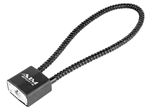 Aim Sports Inc 99349 Aim Sports CGL01 Sidewinder Gun Lock Open With Key Black Steel Firearm Fit- Hand