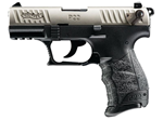 Walther Arms 5120725 P22 Q 22 LR Caliber with 3.42" Threaded Barrel, 10+1 Capaci