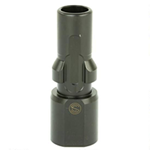 Silencerco  SilencerCo AC2605 3-Lug Muzzle Device Black with .578"x28 Threads for 45 ACP
