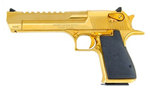 Magnum Research DE357TG DESERT EAGLE 357M TTNM GOLD 6 TITANIUM GOLD/BLK RUBBER GRIPS