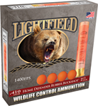 Lightfield ACWRB410 LIGHTFIELD 410 2.5" RUBBER BUCK 4 PELLET 5RD 10BX/CS