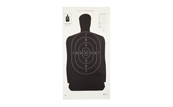 Action Targets QUALIFICATION Action Target S29100 Qualification  Silhouette Heavy Paper Hanging 11.50" x 22"