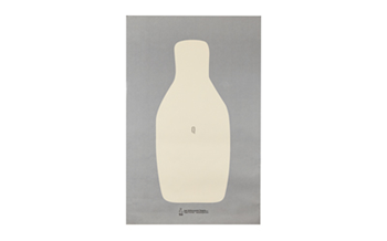 Action Targets FBIDEA Action Target QT100 Qualification  Center Mass Heavy Paper Hanging 22.50" x 34.5