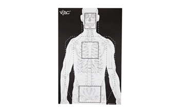 Action Targets VIKING TACTICS Action Target VTACP100 Training Viking Tactics Double Sided Marksmanship/Silhoue