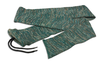 GUN SOCK Allen 133 Firearm Sock  made of Knit with Heather Green Finish & Silicone Treatm