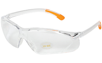 Allen ALN22753 22753 ALLEN SHOOTING GLASS CLEAR W/ORANGE