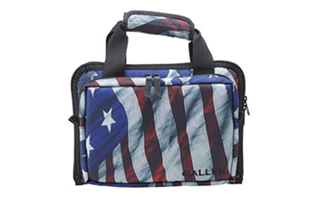 VICTORY DUPLEX Allen 7609 Victory Duplex Handgun Case made of Endura with Victory Stars & Strip