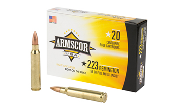 Armscor AMMO FAC223-1N ARMSCOR 223REM 55GR FMJ 20/1000