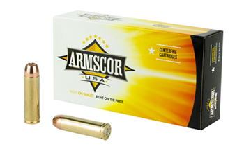 ARMFAC500SW-1N Armscor FAC500SW1N Pistol  500 S&W Mag 300 gr XTP Hollow Point 20 Bx/ 50 Cs