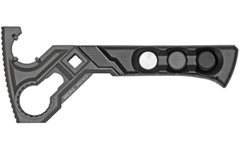 ARMORER'SWRENCH Real Avid AVAR15AMW Armorer's Master Wrench Black Stainless Steel AR Platforms S