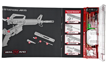 MASTERCLEANINGS Real Avid AVMCSAR Master Cleaning Station AR15 223 Rem,5.56x45mm NATO Rifle