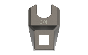 MASTER-FITWRENC Real Avid AVMF34MDW Master -Fit Muzzle Device Wrench Titanium Titanium/Stainless
