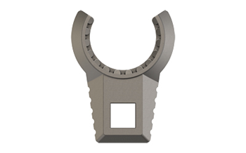 MASTER-FITWRENC Real Avid AVMFDRBNW Master -Fit Delta Ring Barrel Nut Wrench Titanium/Stainless
