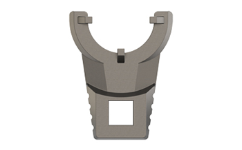 MASTER-FITWRENC Real Avid AVMFESCNW Master -Fit Extended & Standard Castle Nut Wrench Titanium/S