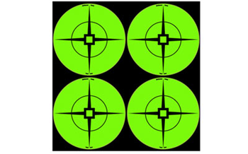 BC33933 Birchwood Casey 33933 Target Spots  Self-Adhesive Paper Black/Green 3" Crosshair