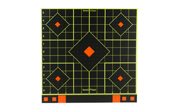 SHOOT-N-C Birchwood Casey 34207 Shoot-N-C Sight-In Self-Adhesive Paper Pistol/Rifle Multi