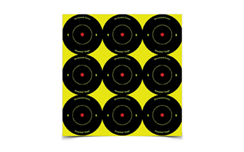 AR5-12 Birchwood Casey 34210 Shoot-N-C  Self-Adhesive Paper Air Rifle/Rifle Black/Yello