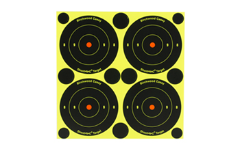 B3-12 Birchwood Casey 34315 Shoot-N-C  Self-Adhesive Paper Air Rifle/Rimfire Rifle Bla