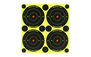 B3-90 Birchwood Casey 34375 Shoot-N-C  Self-Adhesive Paper Air/Rimfire Rifle Black/Yel